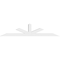 Ekena Millwork Saratoga Architectural Grade PVC Gable Bracket, 84"W x 17 1/2"H x 4"D x 4"F, 5/12 Pitch GBP084X18X0404SAR00 - alternate 4